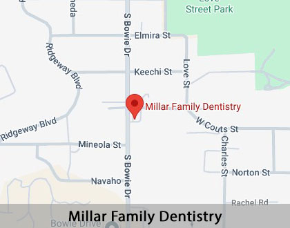 Map image for Alternative to Braces for Teens in Weatherford, TX